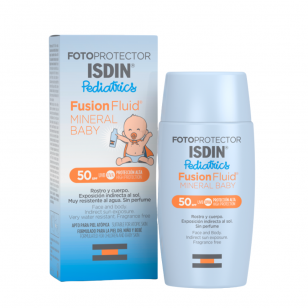 ISDIN Fotoprotector Pediatrics Fusion Fluid Mineral Baby SPF50 50ml