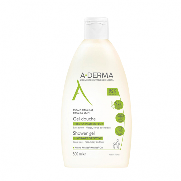 A-DERMA Shower Gel Hydra-Protective 500ml