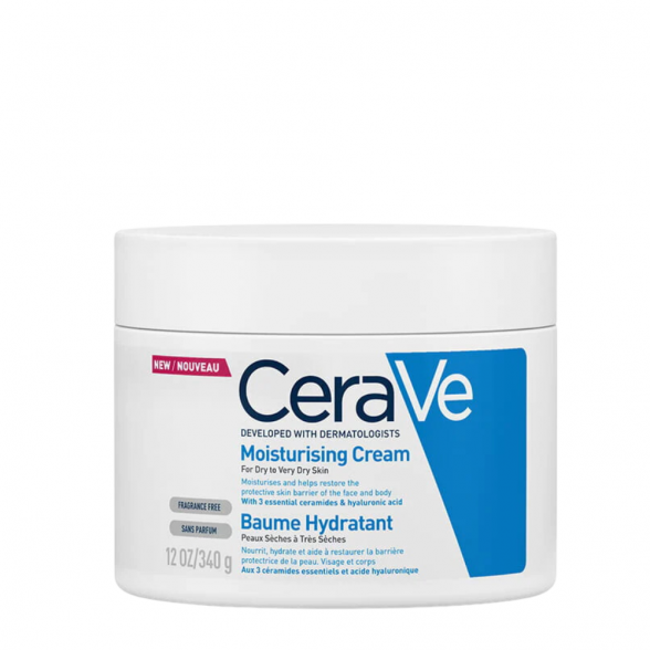 CeraVe Creme Hidratante para Pele Normal a Seca 340g
