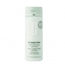 Clinique All About Clean Liquid Facial Soap Gel de Limpeza para Pele Seca e Sensível 200ml