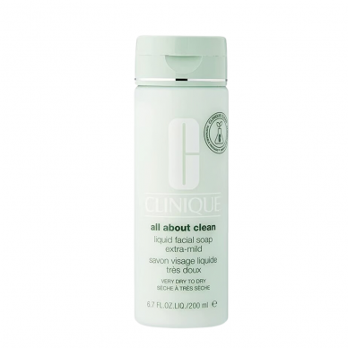 Clinique All About Clean Liquid Facial Soap Extra Mild 200ml