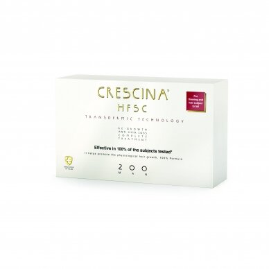 Crescina HFSC Transdermic Complete Treatment 200 Man 10+10 vials