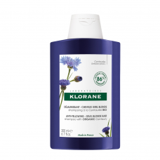 Klorane Anti-yellowing Shampoo with Centáurea BIO for Blonde and White Hair 200ml
