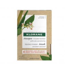 Klorane Treating Powder Mask with Galangal for Persistent Dandruff 8 Sachets 3g