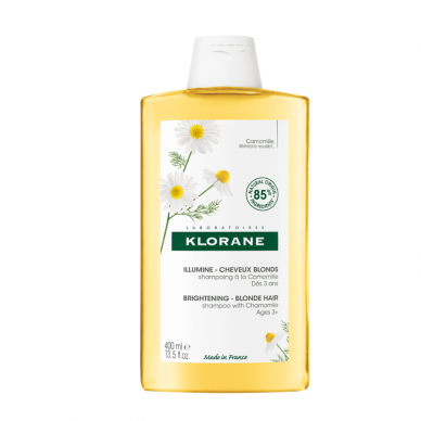 Klorane Brightening Shampoo with Chamomile for Blonde Hair 400ml