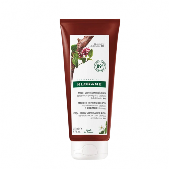 Klorane Strengthening Conditioner with Organic Quinine and Edelweiss Anti-Hair Loss 200ml