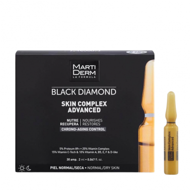 Martiderm Black Diamond Ampolas Skin Complex Advanced 30 amp.x 2ml