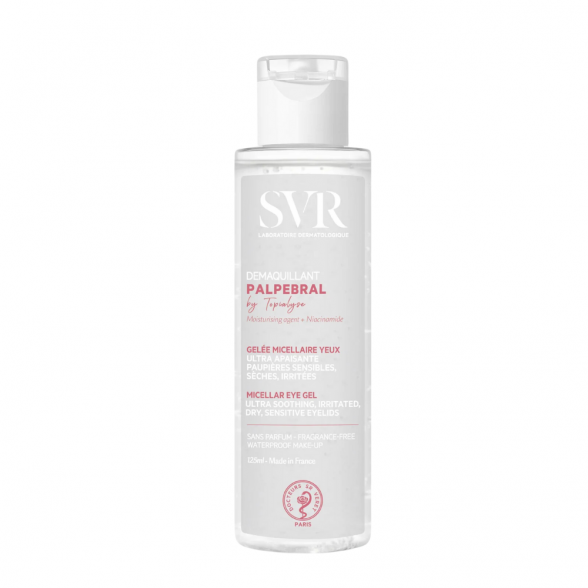 SVR Palpebral By Topialyse Micellar Eye Gel For Sensitive, Dry and Irritated Eyelids 125ml