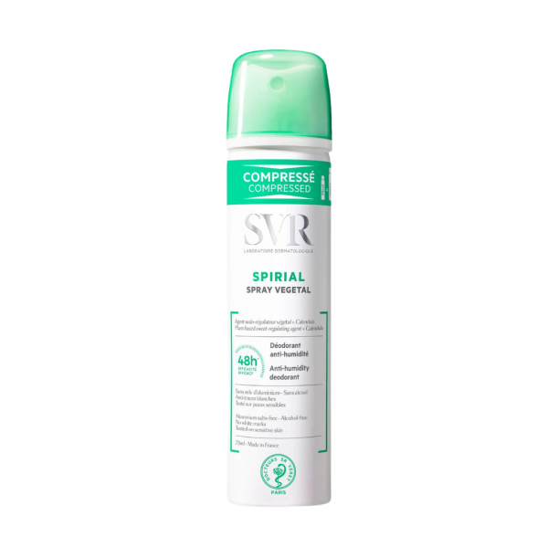 SVR Spirial Spray Vegetal Desodorizante Antitranspirante 48h 75ml