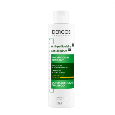 Vichy Dercos Anti-Dandruff Advanced Action Shampoo Dry Hair 200ml
